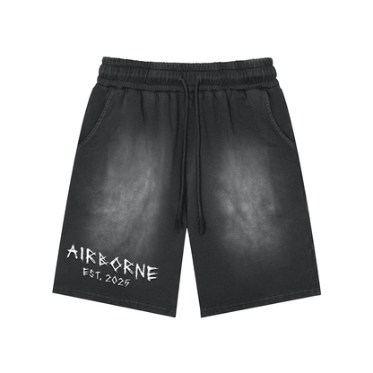 Airborne washed shorts